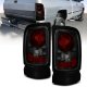 Dodge Ram 3500 1994-2002 Black Smoked Custom Tail Lights