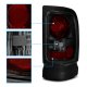 Dodge Ram 3500 1994-2002 Black Smoked Custom Tail Lights