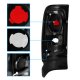 Dodge Ram 3500 1994-2002 Black Smoked Custom Tail Lights