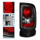 Dodge Ram 3500 1994-2002 Black Custom Tail Lights