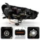 Mitsubishi Lancer 2008-2017 Black Projector Headlights LED DRL Dynamic Signal