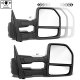 Ford F250 Super Duty 2008-2016 White Towing Mirrors Smoked LED Lights Power Heated