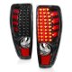 Chevy Colorado 2004-2012 Black LED Tail Lights