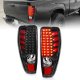 Chevy Colorado 2004-2012 Black LED Tail Lights