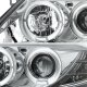 BMW Z4 2003-2008 Clear Dual Halo Projector Headlights