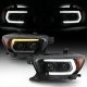 Toyota Tacoma SR 2016-2023 Black Smoked DRL Projector Headlights Dynamic Signal