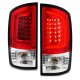 Dodge Ram 2500 2003-2006 Red Tube LED Tail Lights