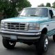 Ford F250 1992-1996 Clear Headlights and Bumper Lights Set