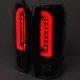 Ford Bronco 1989-1996 Black Smoked Tube LED Tail Lights