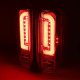 Ford Bronco 1989-1996 Red Tube LED Tail Lights