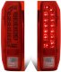 Ford F350 1989-1997 Red LED Tail Lights