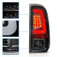 Ford F250 2008-2016 Black Tube LED Tail Lights