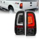 Ford F450 2008-2016 Black Tube LED Tail Lights