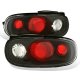 Mazda Miata 1990-1997 Black Custom Tail Lights