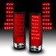 Nissan Hardbody 1986-1997 LED Tail Lights Red and Clear