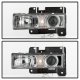 GMC Sierra 2500 1988-1998 Clear Projector Headlights