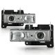 GMC Sierra 2500 1988-1998 Clear Projector Headlights