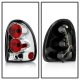 Dodge Caravan 1996-2000 Clear Altezza Tail Lights