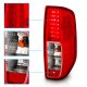 Nissan Frontier 2005-2021 LED Tail Lights Red and Clear