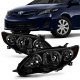 Toyota Corolla 2011-2013 Black Smoked Headlights