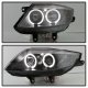 BMW Z4 2003-2008 Black Halo HID Projector Headlights