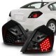 Nissan Altima Sedan 2007-2012 Black Smoked LED Tail Lights