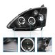 Honda Civic Hatchback 2002-2005 Projector Headlights Black Halo