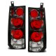 GMC Savana 2003-2021 Black Custom Tail Lights