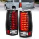 GMC Yukon 2007-2014 Black LED Tail Lights