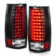 GMC Yukon 2007-2014 Black LED Tail Lights