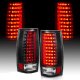 GMC Yukon Denali 2007-2013 Black LED Tail Lights