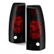 GMC Sierra 2500 1988-1998 Altezza Tail Lights Black Smoked