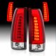 GMC Yukon 1992-1999 Red Tube LED Tail Lights