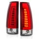 Chevy Blazer 1992-1994 Red Tube LED Tail Lights