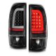 Ford F250 1999-2007 Black LED Tail Lights Tube