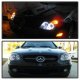 Mercedes Benz SLK 1998-2004 Black Dual Halo Projector Headlights