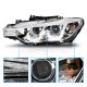 BMW 3 Series F30 Sedan 2012-2015 LED Halo HID Projector Headlights