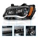 Chrysler 300 2011-2014 Black LED DRL Projector Headlights