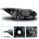 Ford Focus 2012-2014 Black Projector Headlights LED DRL