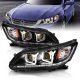 Honda Accord Sedan 2013-2015 Black Projector Headlights LED DRL