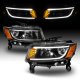 Jeep Grand Cherokee 2014-2016 Black Projector Headlights LED DRL Signals