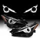 Mazda 3 2014-2016 Black Projector Headlights LED Halo