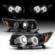 Scion xB 2008-2010 Black Projector Headlights LED Halo