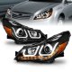 Subaru Outback 2010-2014 Black Projector Headlights LED Halo