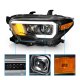 Toyota Tacoma TRD 2016-2023 Black Projector Headlights LED DRL Signals