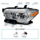 Toyota Tacoma SR 2016-2023 Projector Headlights LED DRL Signals