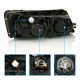 Hyundai Sonata 2006-2008 Black Projector Headlights