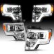 Ford F150 2009-2014 Projector Headlights LED DRL A4