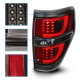 Ford F150 2009-2014 Black LED Tail Lights Tube