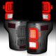 Ford F150 2015-2017 Smoked Full LED Tail Lights